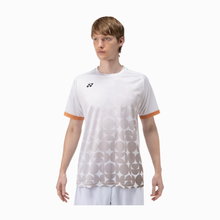 Yonex Sport T-shirt Practice Print 16746 (100% Polyester) 2025 white Men's